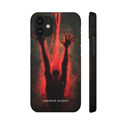 Gothic Crimson Ascension iPhone 12 - Slim Phone Case