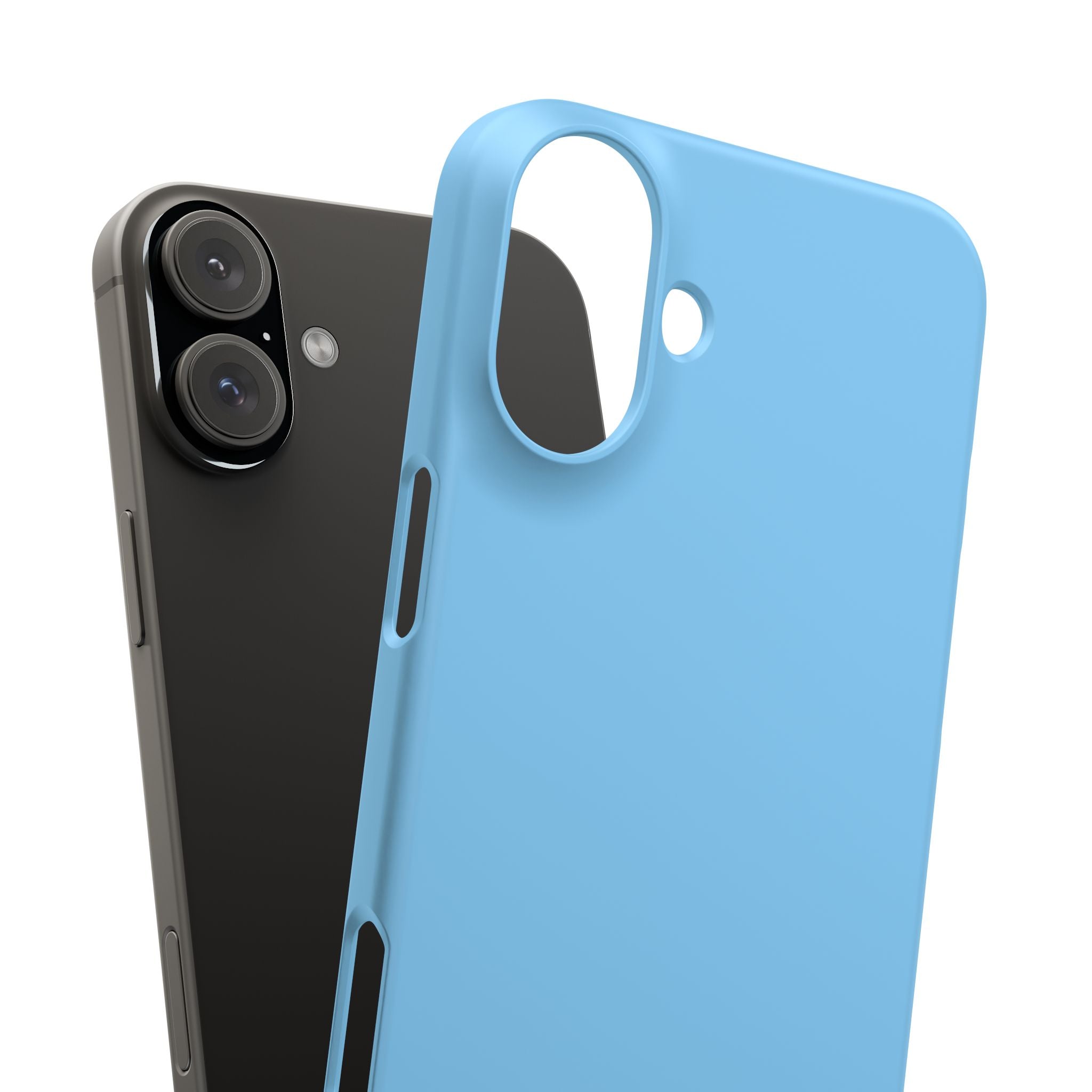 Light Sky Blue iPhone 16 - Slim Phone Case