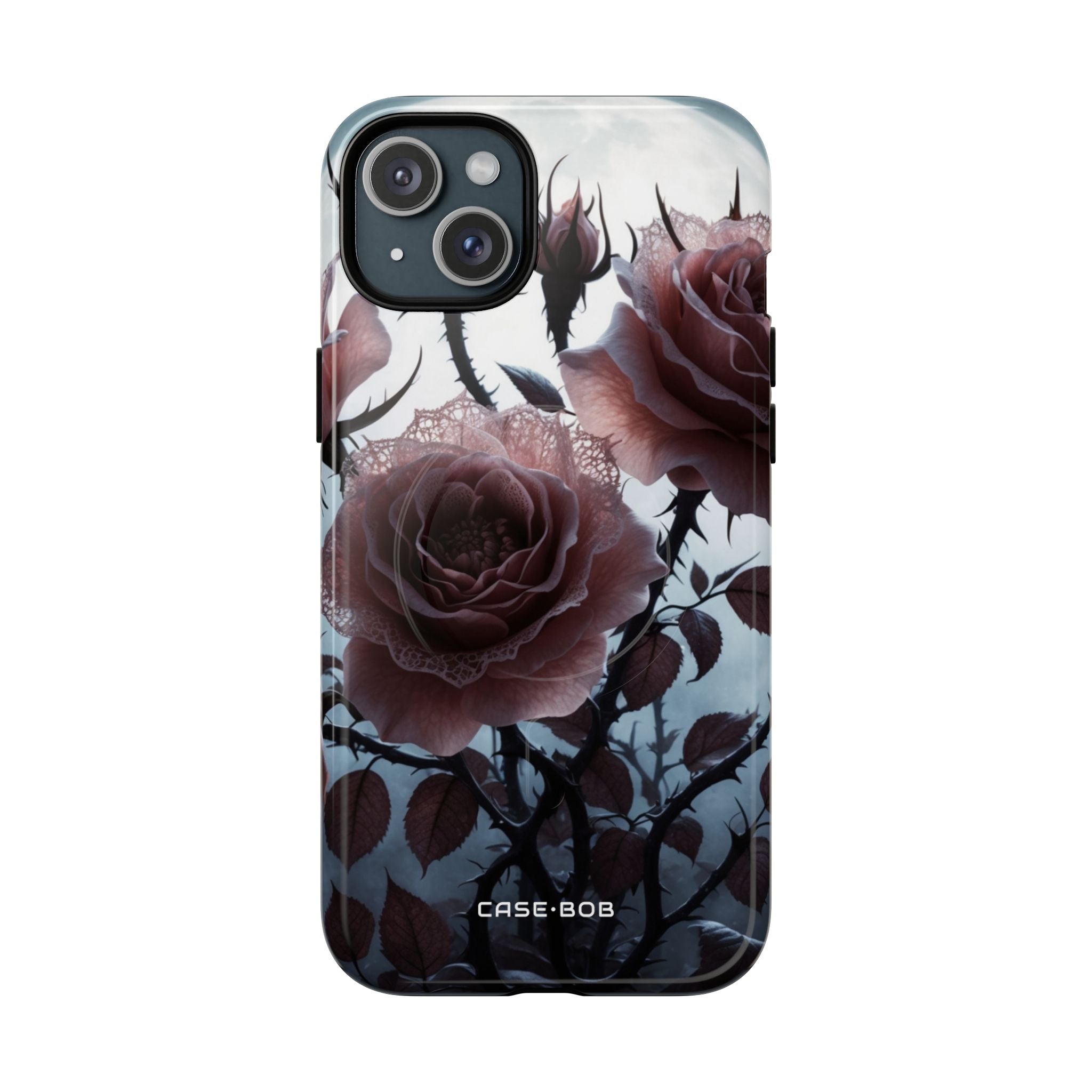 Luminous Rose Thorns iPhone 15 Plus Case - Tough+