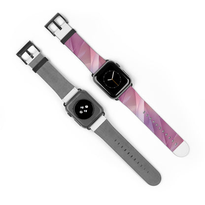 Pink Leafwave - Watch Band