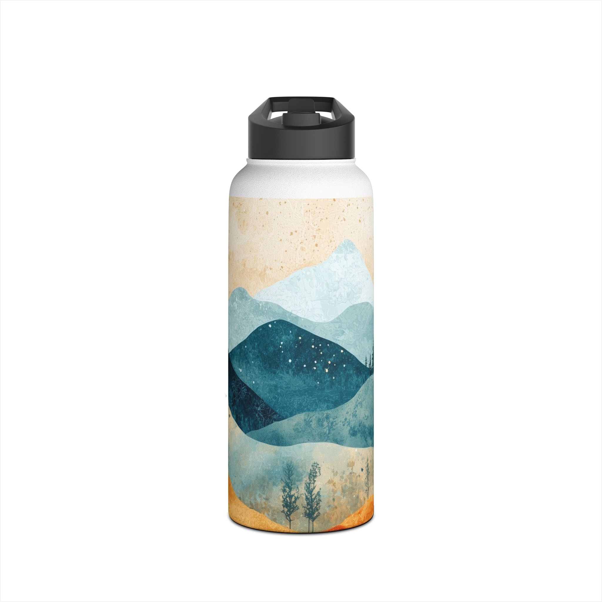 Blue Ridge Moon - Stainless Steel Water Bottle