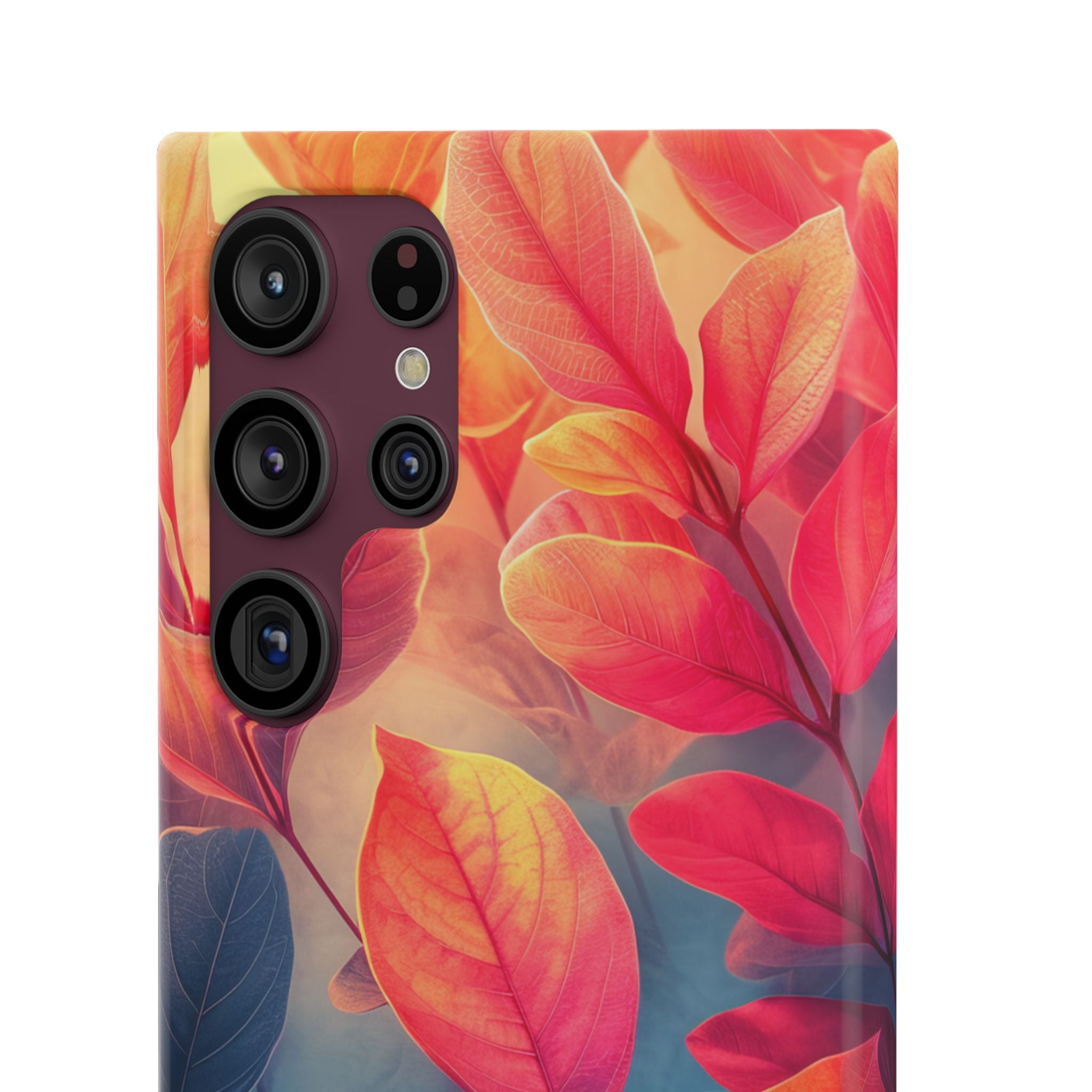 Red Blue Nature - Slim Samsung S22 Phone Case