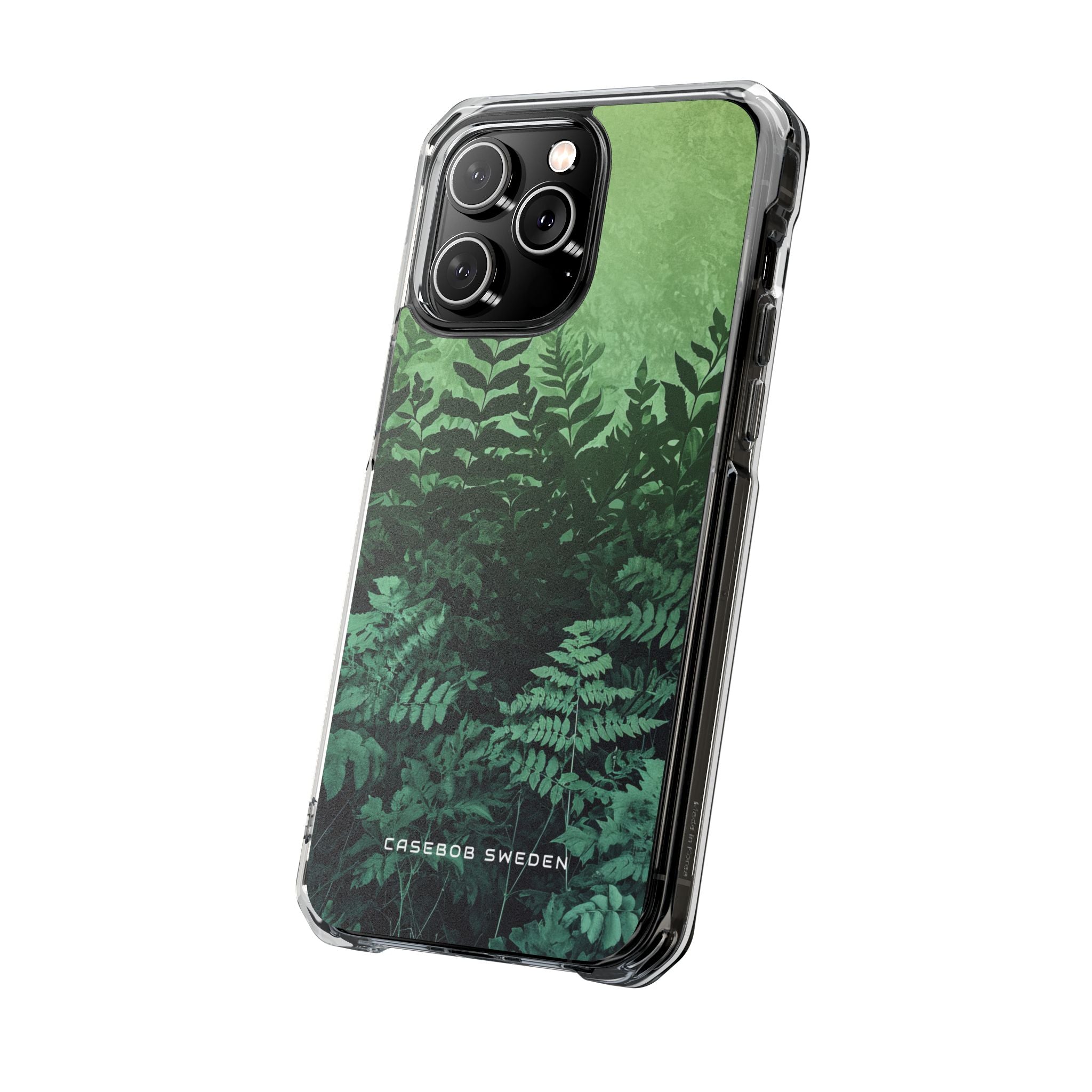 Gradient Fernscape Lush iPhone 14 - Clear Impact Phone Case