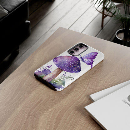 Whimsical Butterfly Perch - Samsung Case