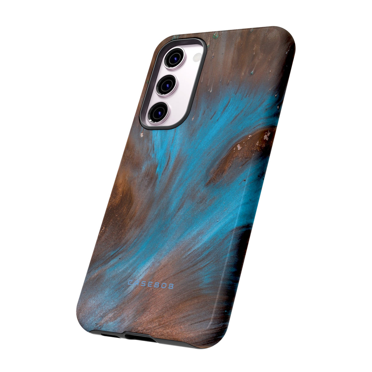 Blue Lagoon Ink Art - Protective Phone Case