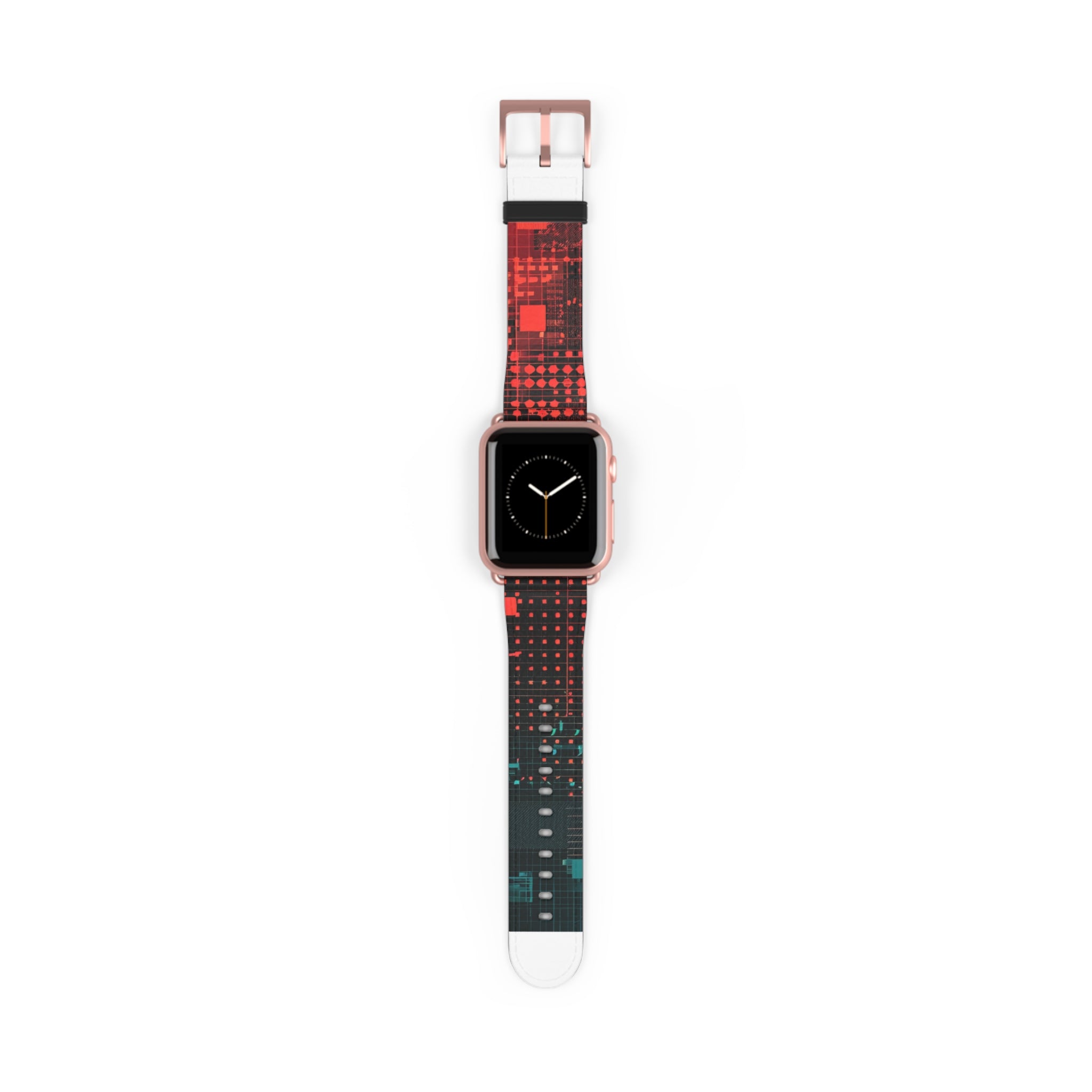 Crimson Circuit - Watch Band