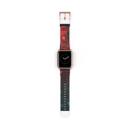 Crimson Circuit - Watch Band