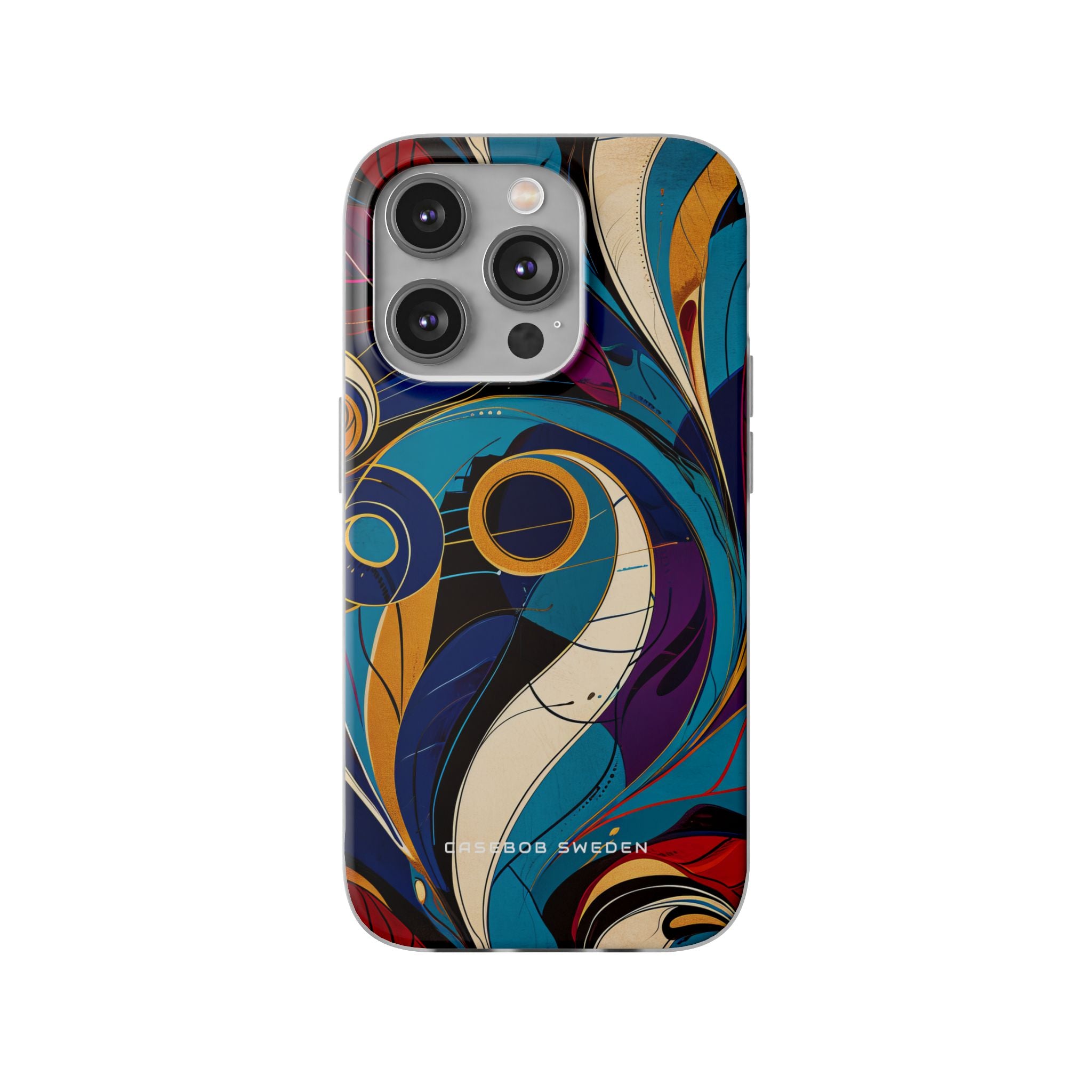 Vintage Vortex Harmony iPhone 14 - Flexi Phone Case