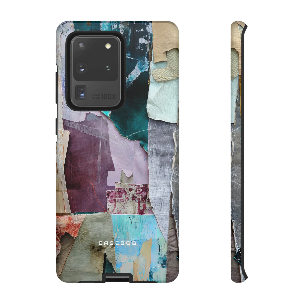 Textured Fabric Fusion - Protective Phone Case