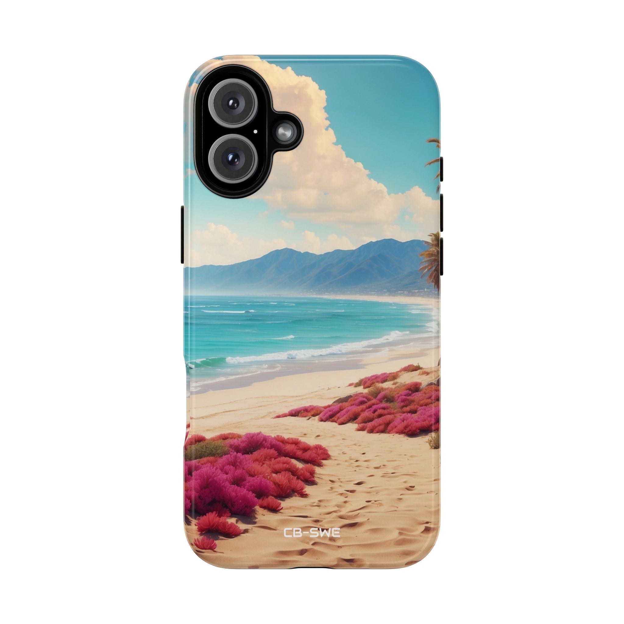 Footprints Trace Sand - iPhone Case