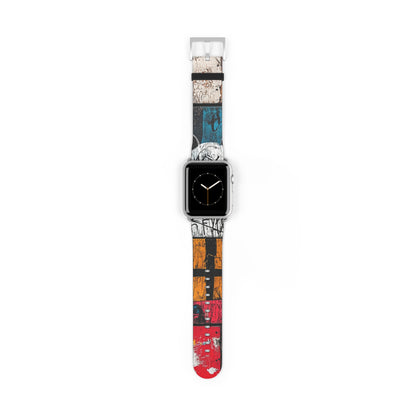 White Orb Graffiti - Watch Band