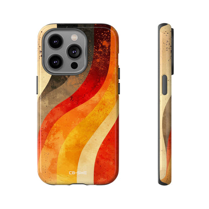 Warm Waves Dance - iPhone Case
