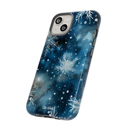 Winter Snowflakes Dance - iPhone Case