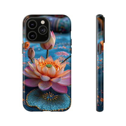 Water Rose Mandala Bliss - Protective Phone Case