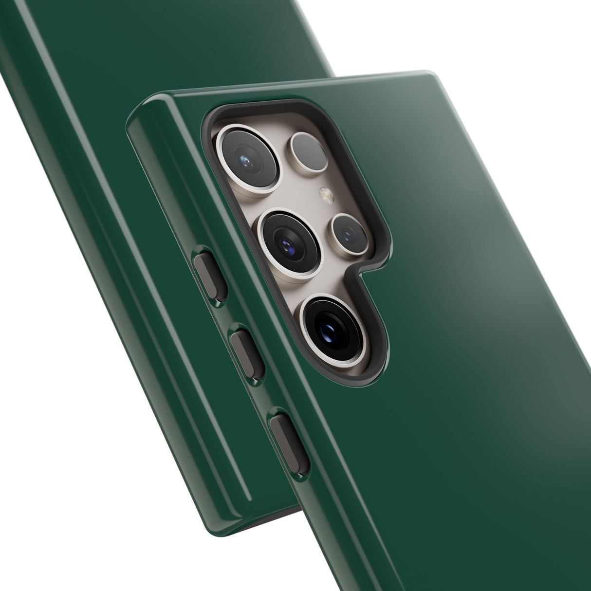 Tranquil Deep Green Minimalism - For Samsung S24