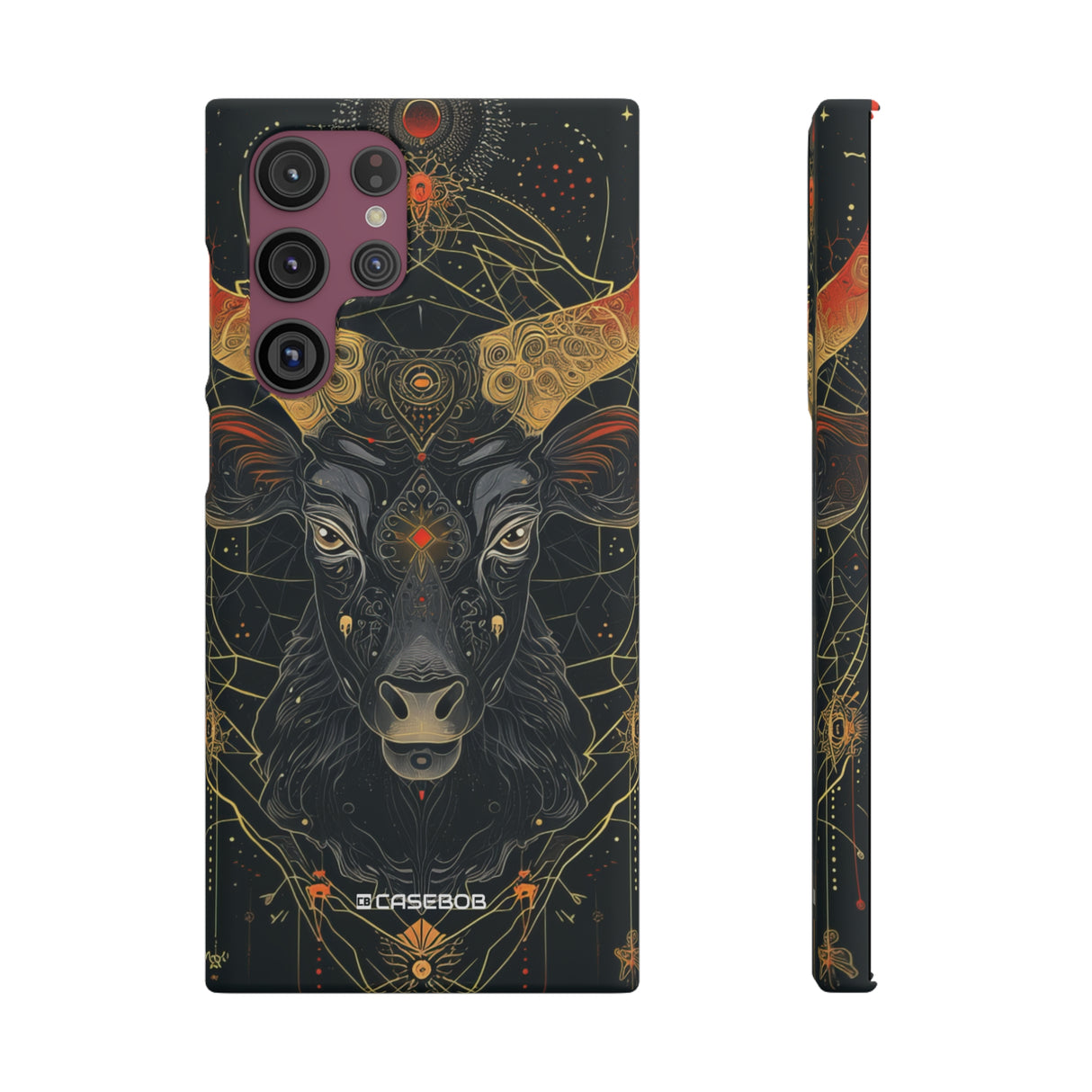 Celestial Taurus Mystique | Slim Phone Case for Samsung