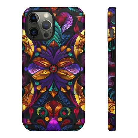 Gothic Stained Glass Majesty - Protective Phone Case