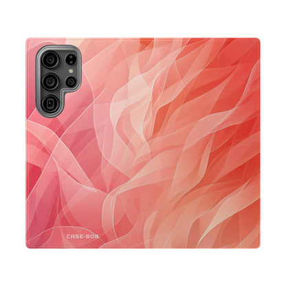 Coral Waves - Samsung S23 Ultra Case - Lompakko