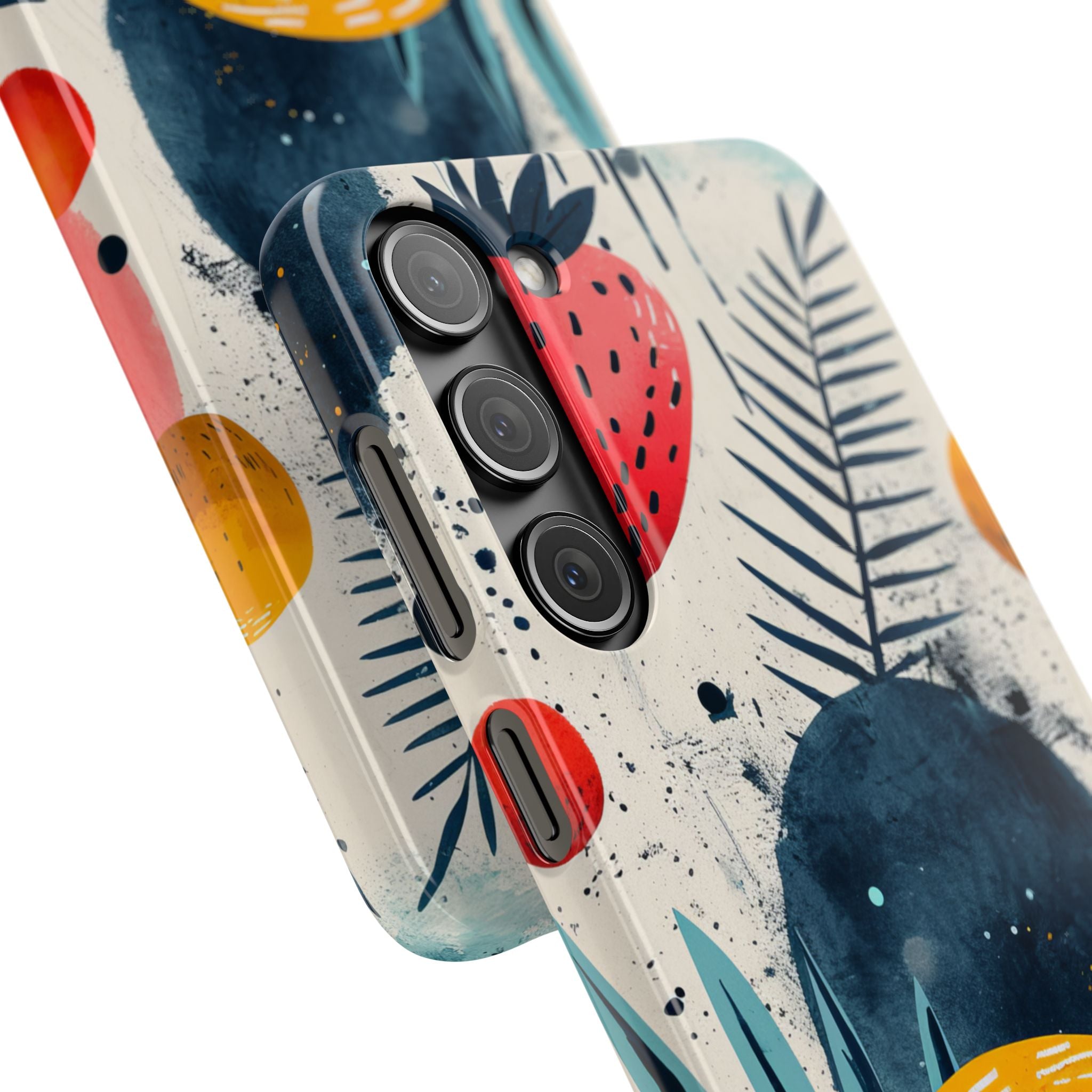 Vibrant Fruit Canvas - Slim Samsung S23 Phone Case