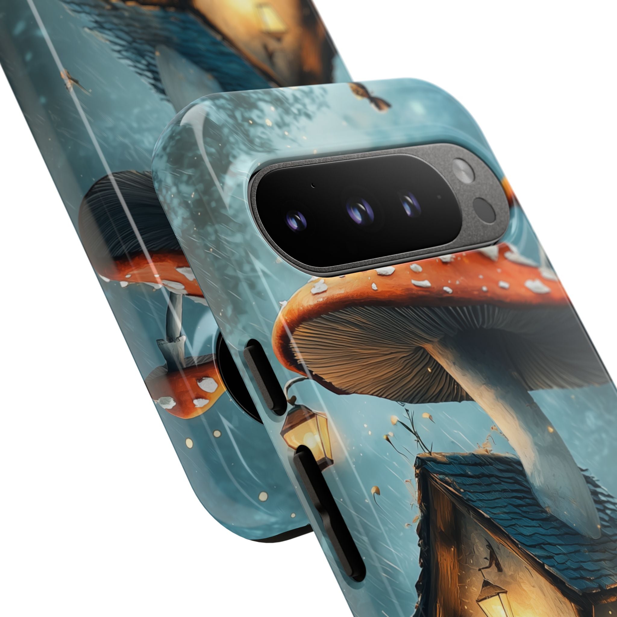 Mushroom House Glows - Google Pixel Case