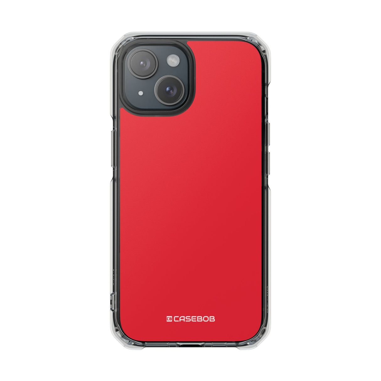 Imperial Red | Phone Case for iPhone (Clear Impact Case - Magnetic)