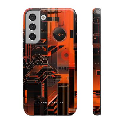 Gradient Circuitburst  Samsung S22 - Tough Phone Case