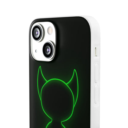 Neon Horned Glow iPhone 13 mini Case - Soft