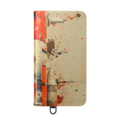 Crimson Rocket - Samsung S24 Case - Wallet