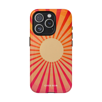 Sunburst Radiance iPhone 15 Pro Case - Tough+