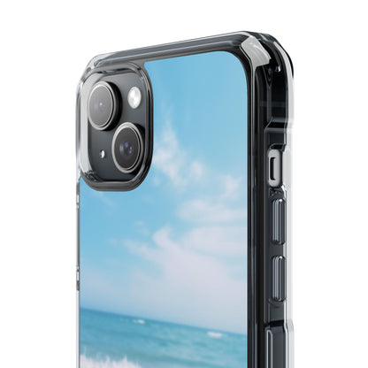 Shells Rest Beneath Waves iPhone Case - Impact