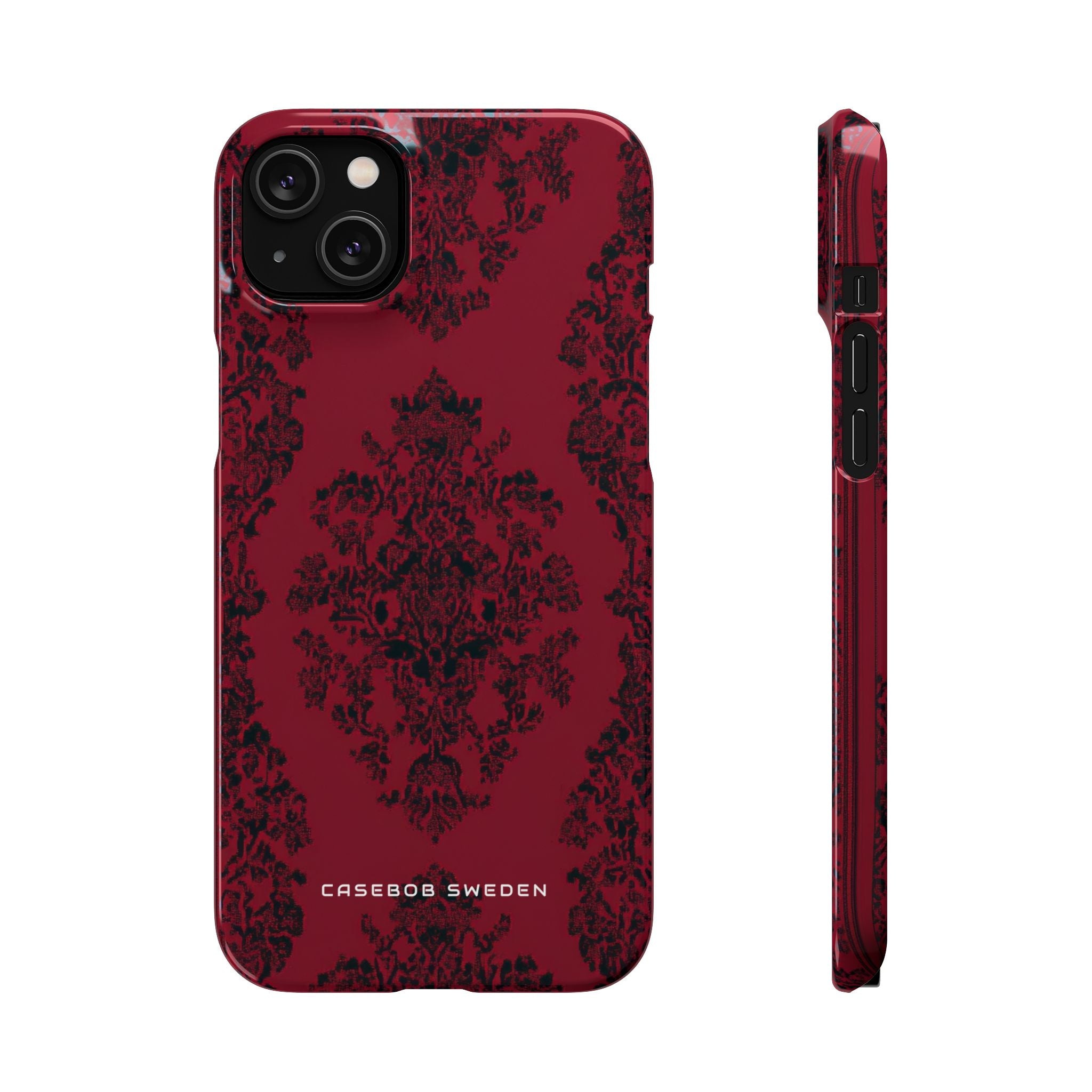 Gothic Crimson Elegance iPhone 14 - Slim Phone Case