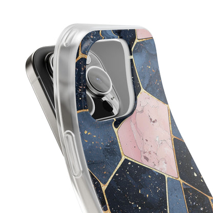 Golden Mosaic iPhone 16 Pro Case - Soft