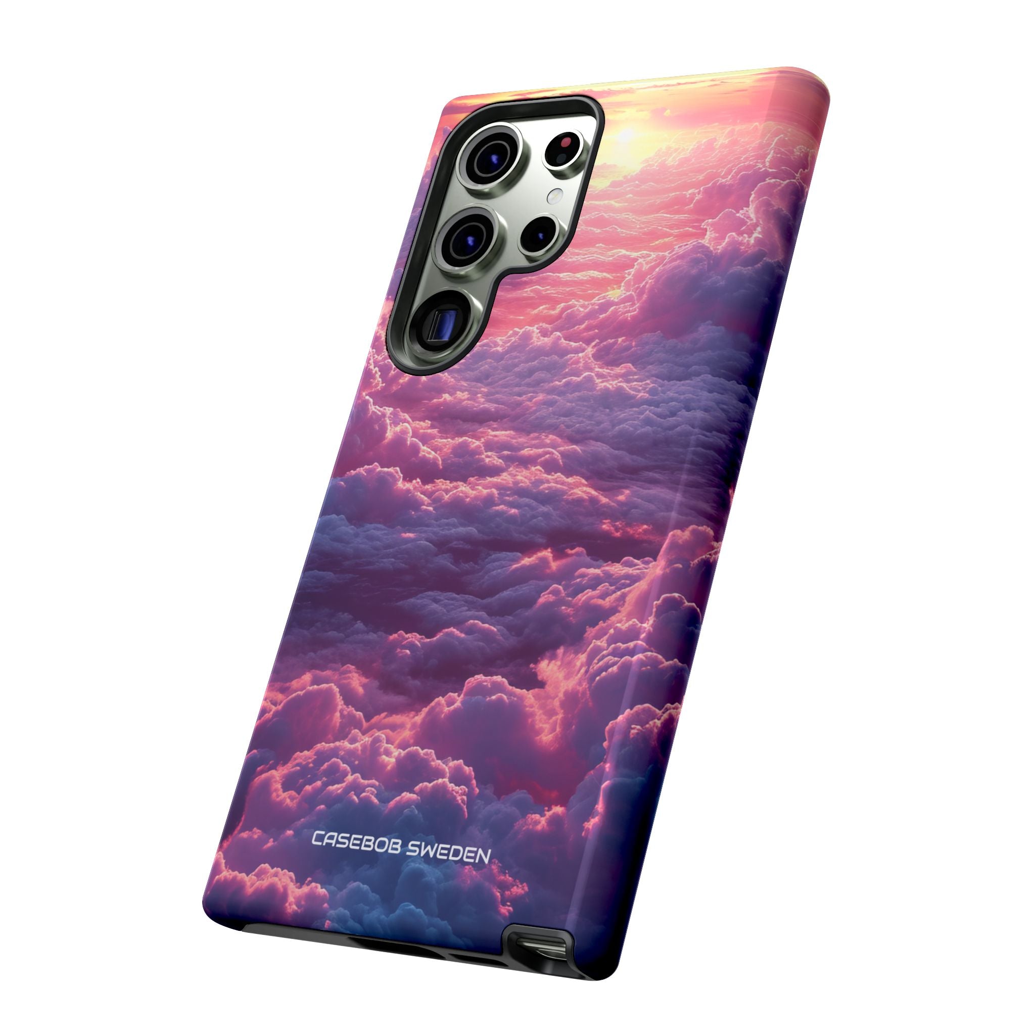 Pink Purple Clouds - Tough Samsung S23 Phone Case