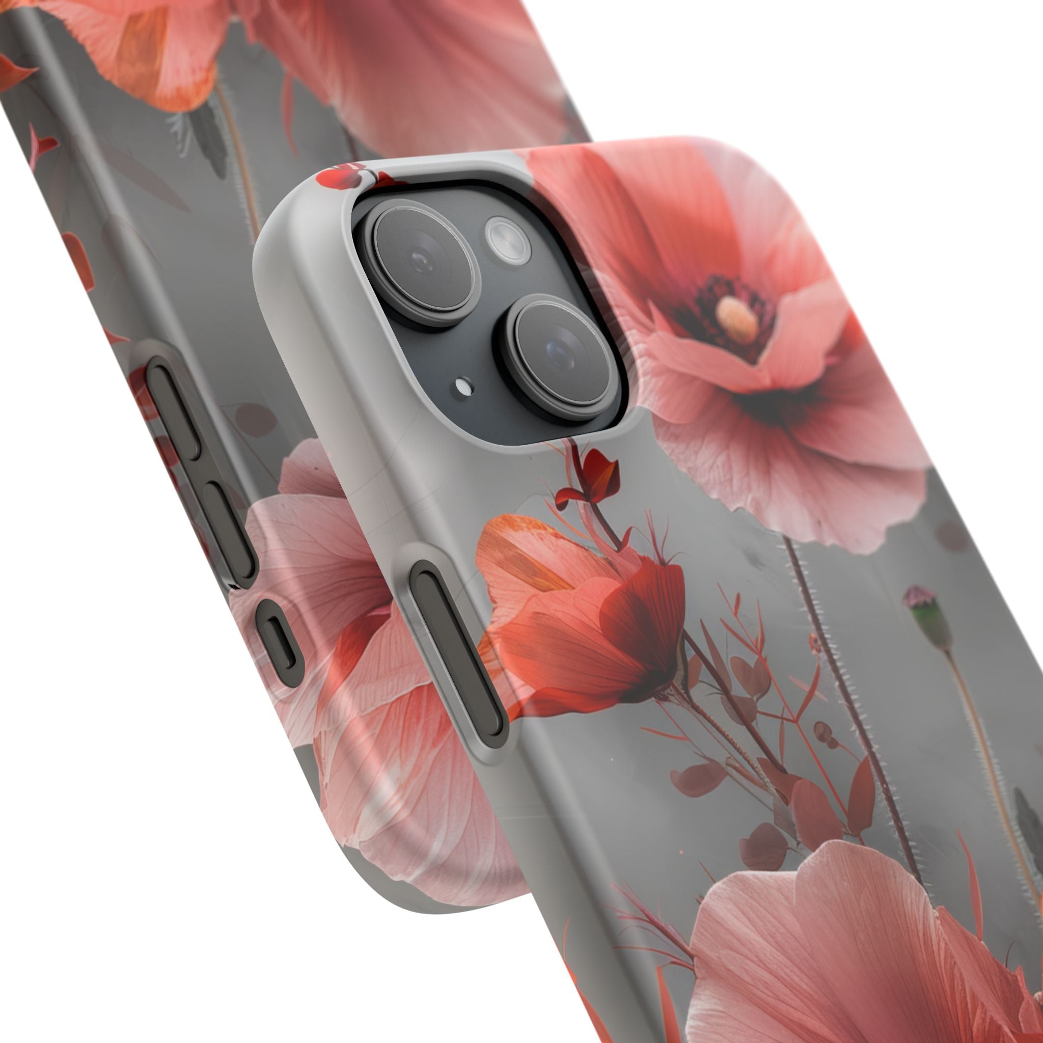 Ethereal Floral Elegance iPhone 15 - Slim Phone Case