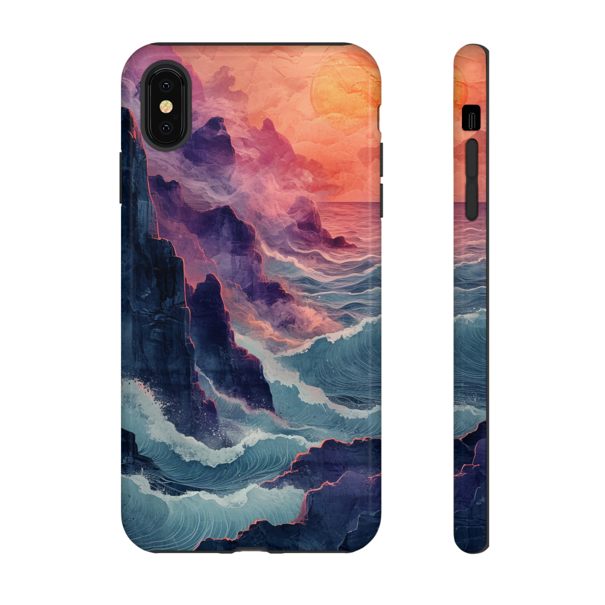 Tranquil Cliffside Views - Protective Phone Case