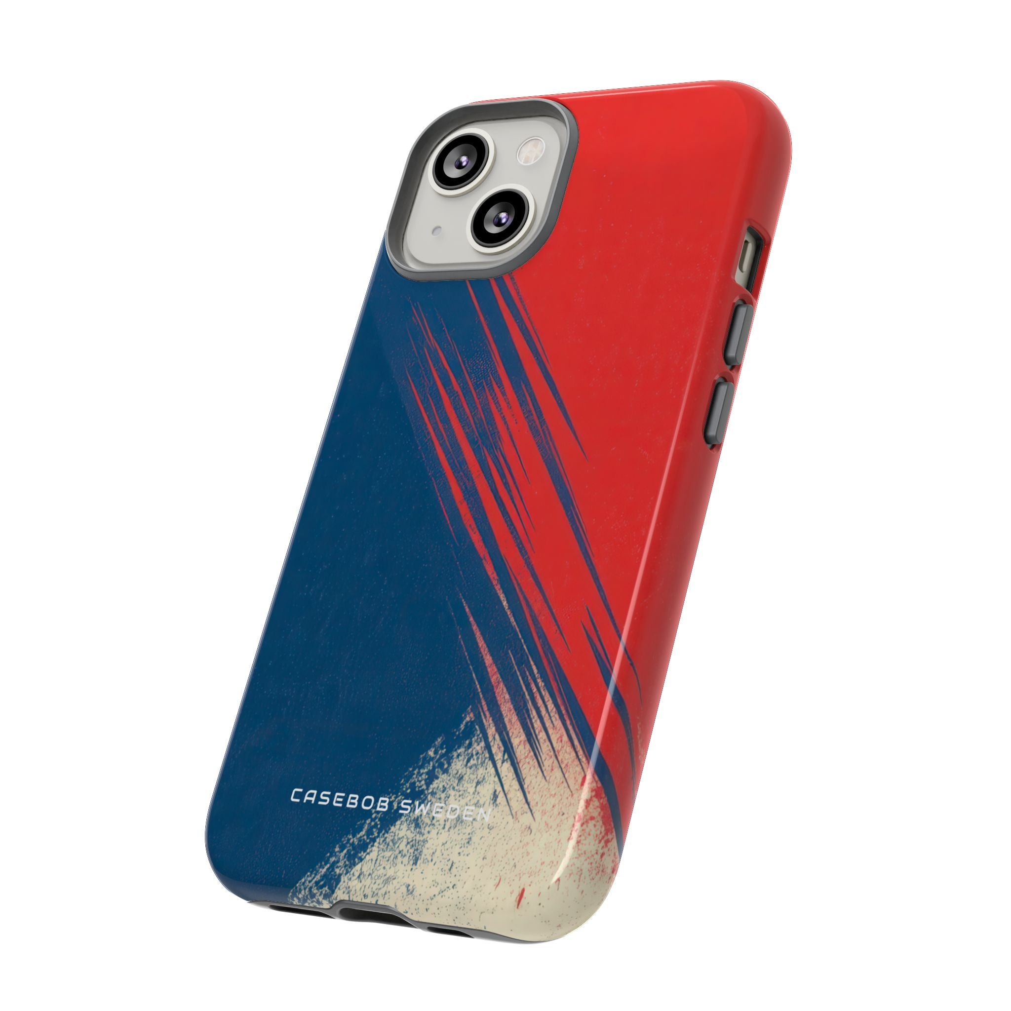 Vintage Brushstroke Harmony iPhone 14 - Tough Phone Case