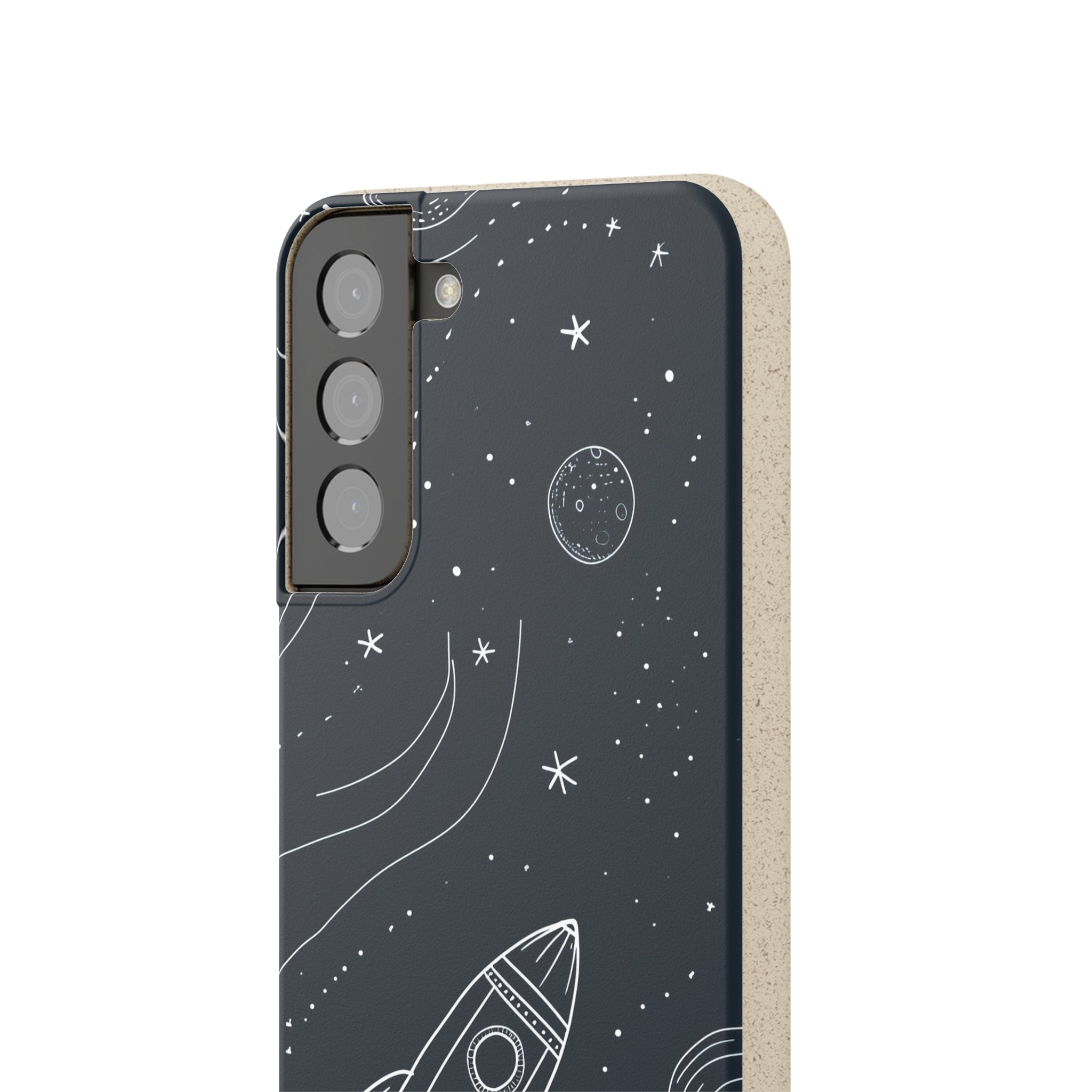 Cosmic Doodle Adventure | Biodegradable Phone Case