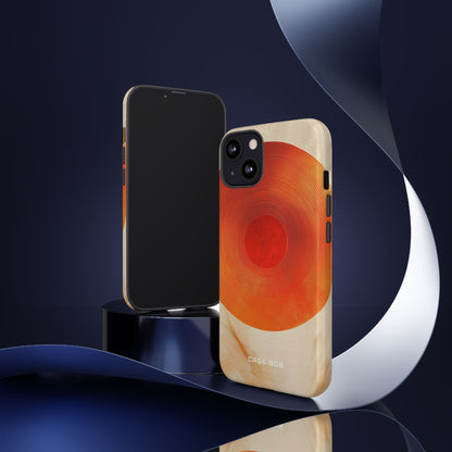 Sunburst Swirl iPhone 13 Case - Tough