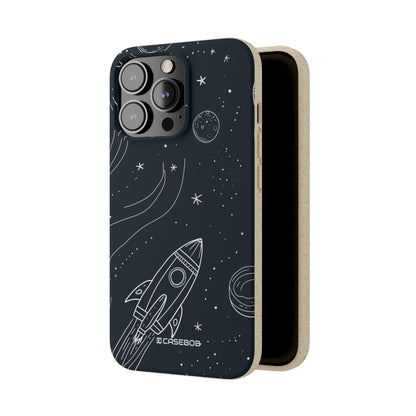 Cosmic Doodle Adventure | Biodegradable Phone Case