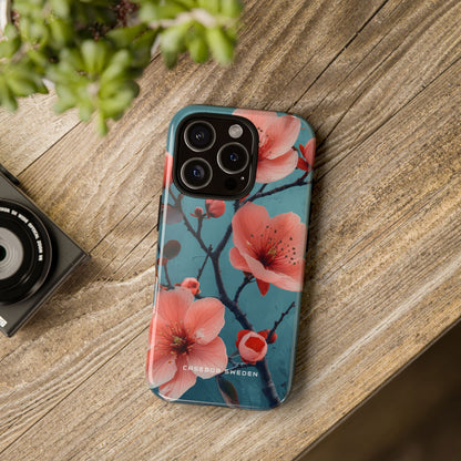 Floral Harmony Burst iPhone 16 - Tough Phone Case