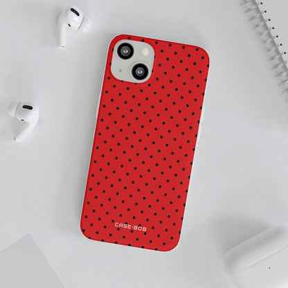 Crimson Dot Matrix iPhone 13 - Soft