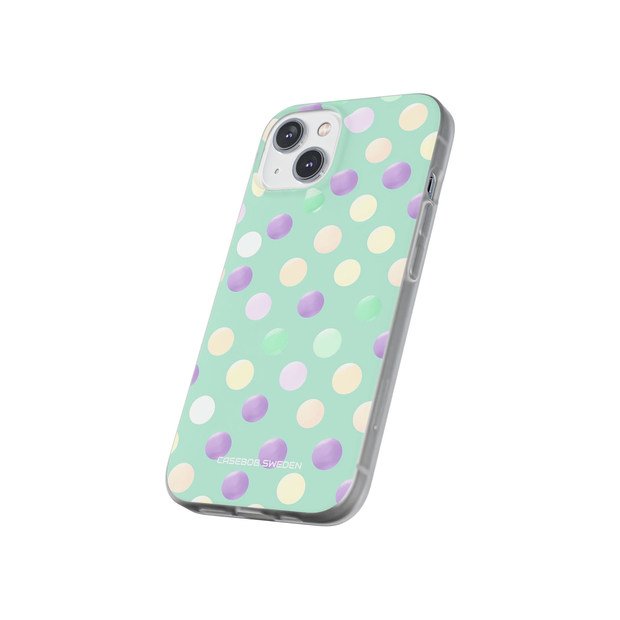 Pastel Polka Dots - Flexi iPhone 14 Phone Case