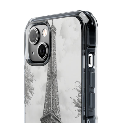 Parisian Monochrome Majesty - Phone Case for iPhone