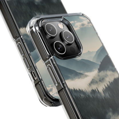 Misty Forest Embrace iPhone Case - Impact