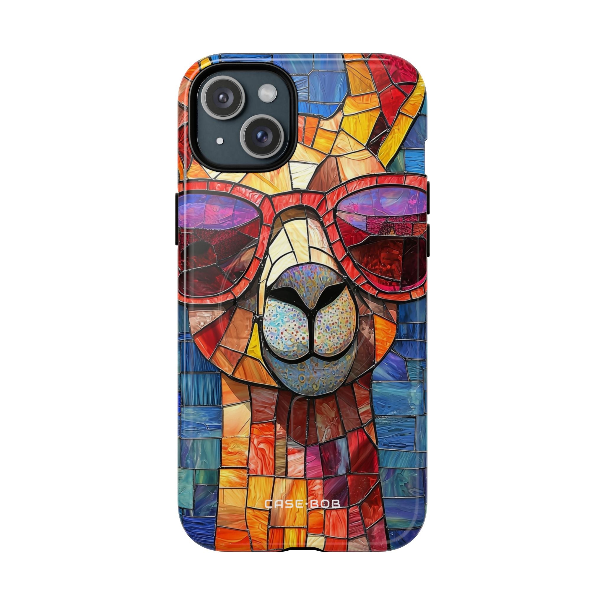 Llama Glow iPhone 15 Plus Case - Tough+