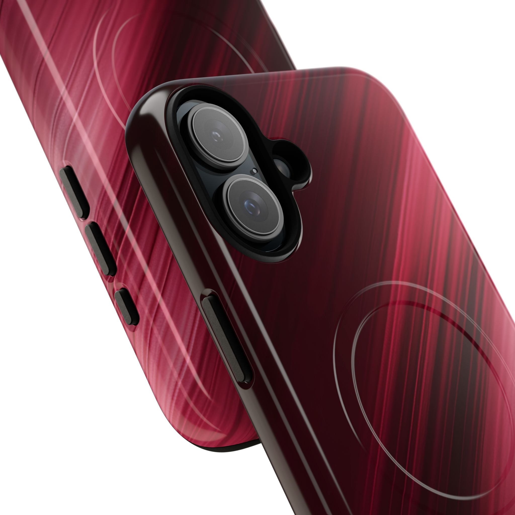 Crimson Drift Motion iPhone 16 - Tough+