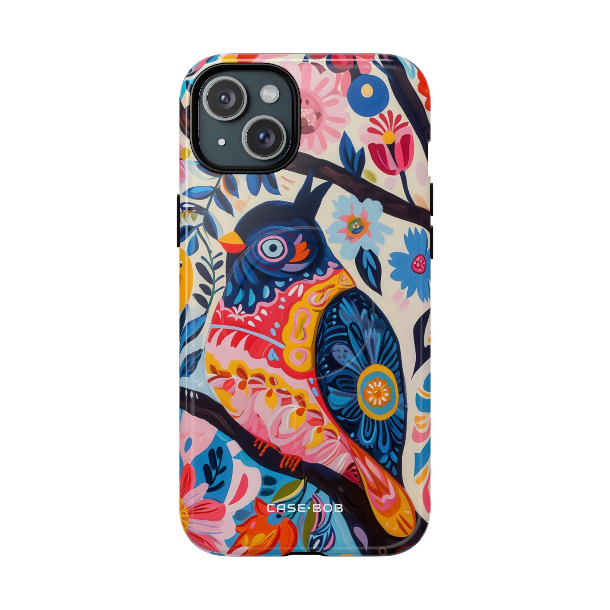 Owl Bloom iPhone 15 Plus Case - Tough+