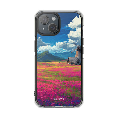Impressionistic Summer Windmill iPhone Case - Impact