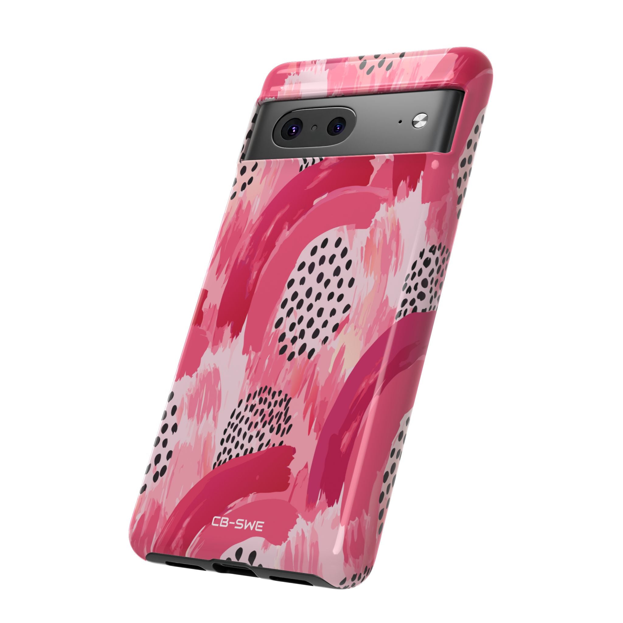 Vibrant Brushwork Dance - Google Pixel Case