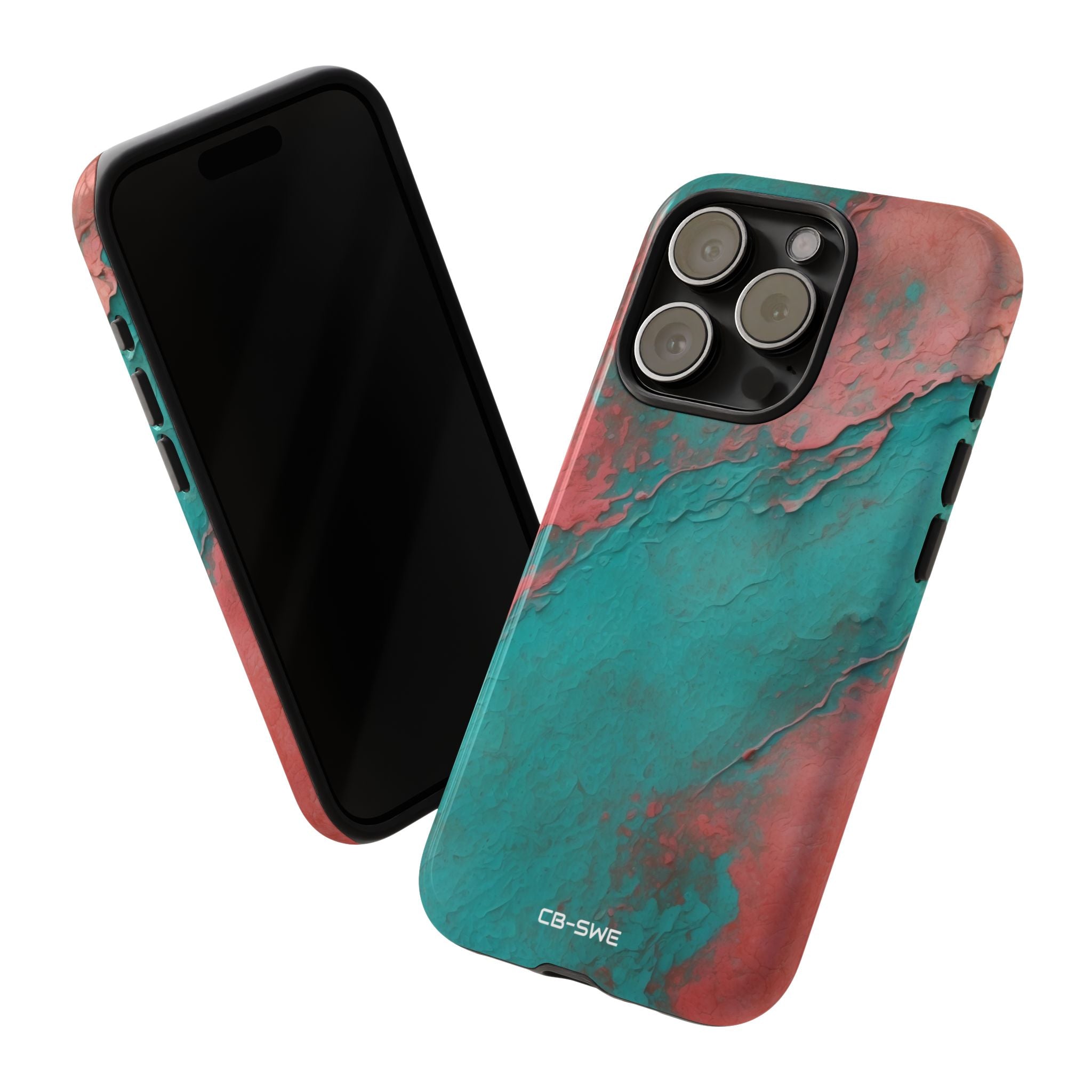 Turbulent Coral Flow - iPhone Case